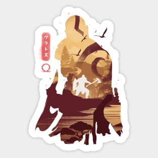 Kratos Strong Father Sticker